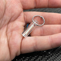 CountyComm - Tritium Ember Glow Fob With Glass Breaker - Official NRC License Approved NO: NR-0210-D-101-E