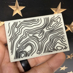 CountyComm - Topography 3x2" Glow Patch by Maratac®