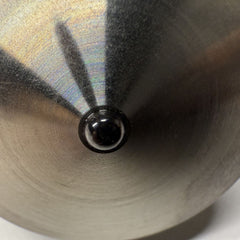 CountyComm - Tip Top Extreme - Tungsten / Titanium / UGM Glow - Spinning Top + Delrin Stand by Maratac®