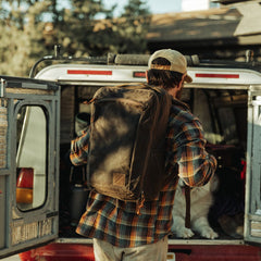 CIVIC Travel Bag 26L CTB26 - Waxed Canvas
