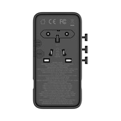 1-World² 205W 7-Port Dual AC Travel Adapter