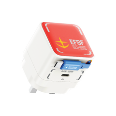 1-Charge+ 1-Port GaN Charger With Built-In USB-C Cable 35W