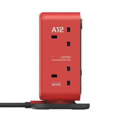 1-Charge Work Flow 6-Outlet GaN Power Tower 35W with USB Ports