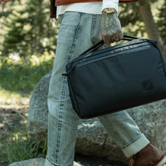 Transit Duffel 25L TD25 - X-Pac Black + Coyote Brown