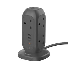 1-Plug 7-Outlet Power Strip With USB (PD 35W)