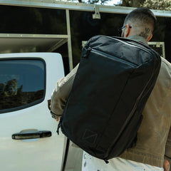 CIVIC Travel Bag 26L - CTB26 - X-Pac Black + Coyote Brown