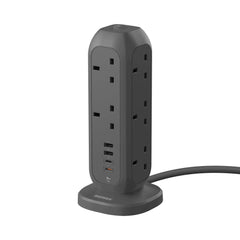 1-Plug 11-Outlet Power Strip With USB (PD 35W)