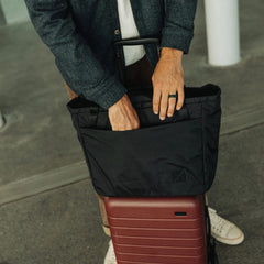 CIVIC Daily Tote 24L CDT24 - Xpac Black + Coyote Brown