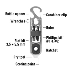 DOOHICKEY® RATCHET KEY TOOL