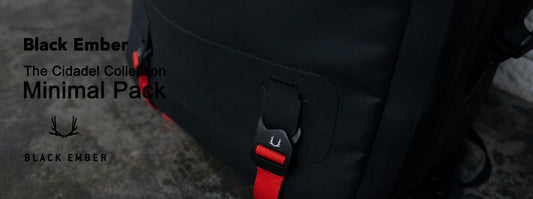【 極黑 • 機能性 • 模組化 Black Ember : The Citadel Collection - Minimal Pack  】 | simplybagz