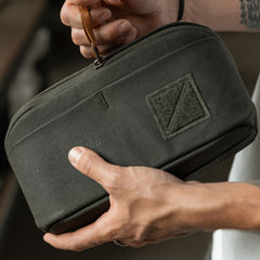 Civic Access Pouch 2L CAP2 - Waxed Olive Canvas