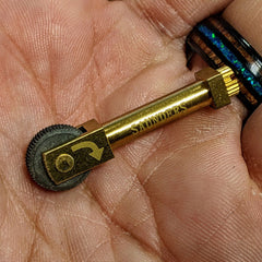 CountyComm - PSK ( Personal Safety Kit ) Brass Flint Wheel Sparker - Brass Sparker Kit
