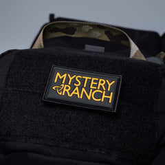 Mystery Ranch Double Stuffed Patch - BLACK AND ORANGE