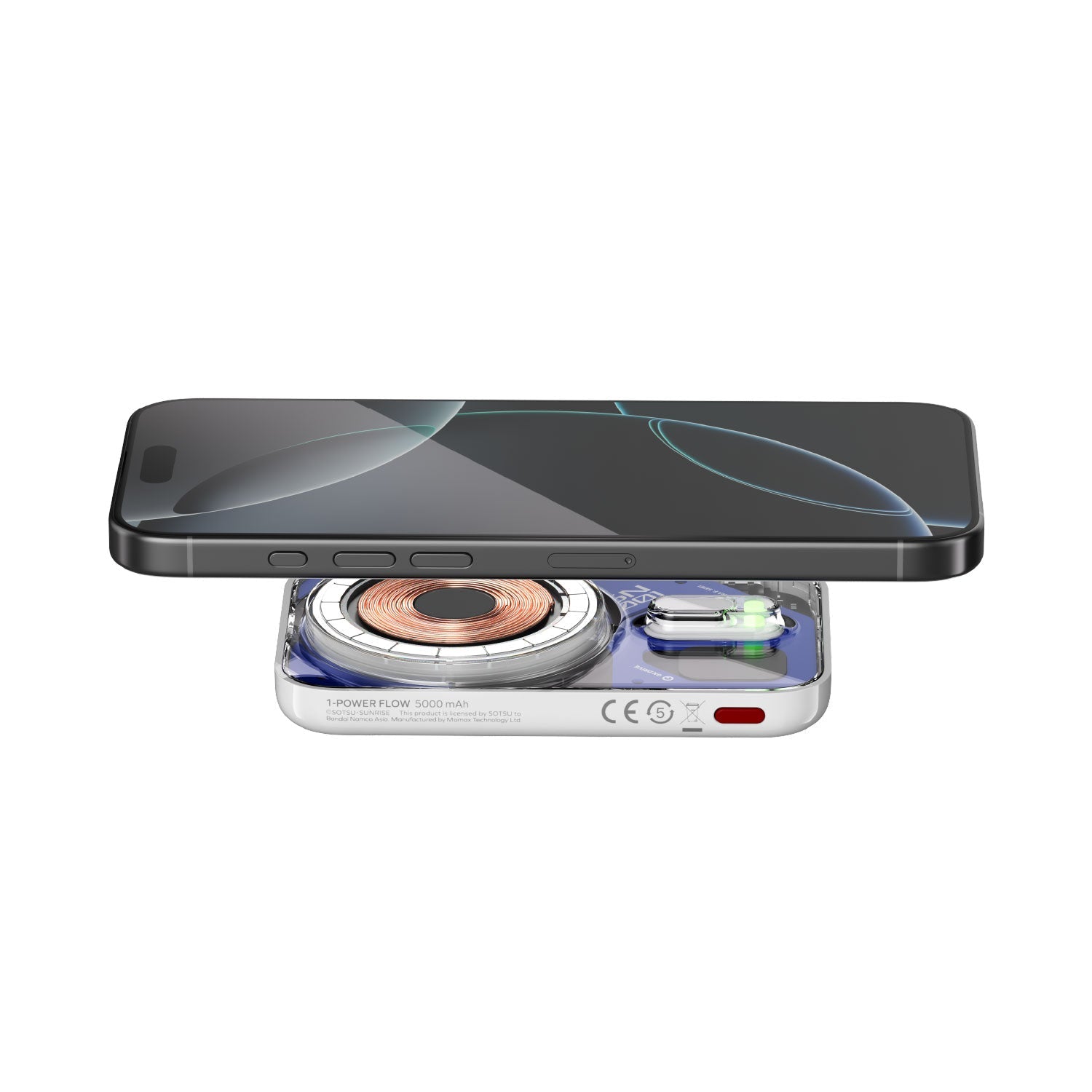 1-Power Flow 5000mAh magnetic power bank
