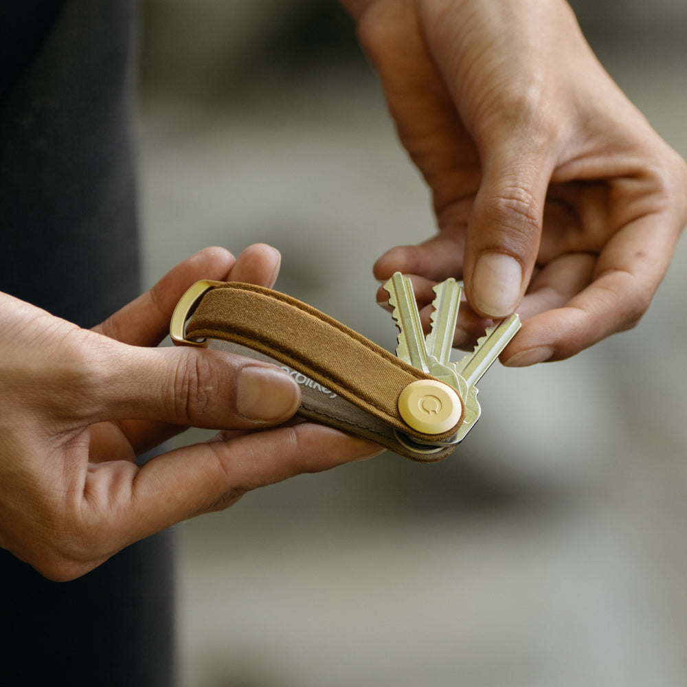 Key Organiser - Waxed Canvas