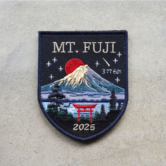 2025 Mount Fuji summit commemorative Patch set 600