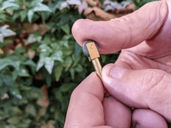 CountyComm - PSK ( Personal Safety Kit ) Brass Flint Wheel Sparker - Brass Sparker Kit