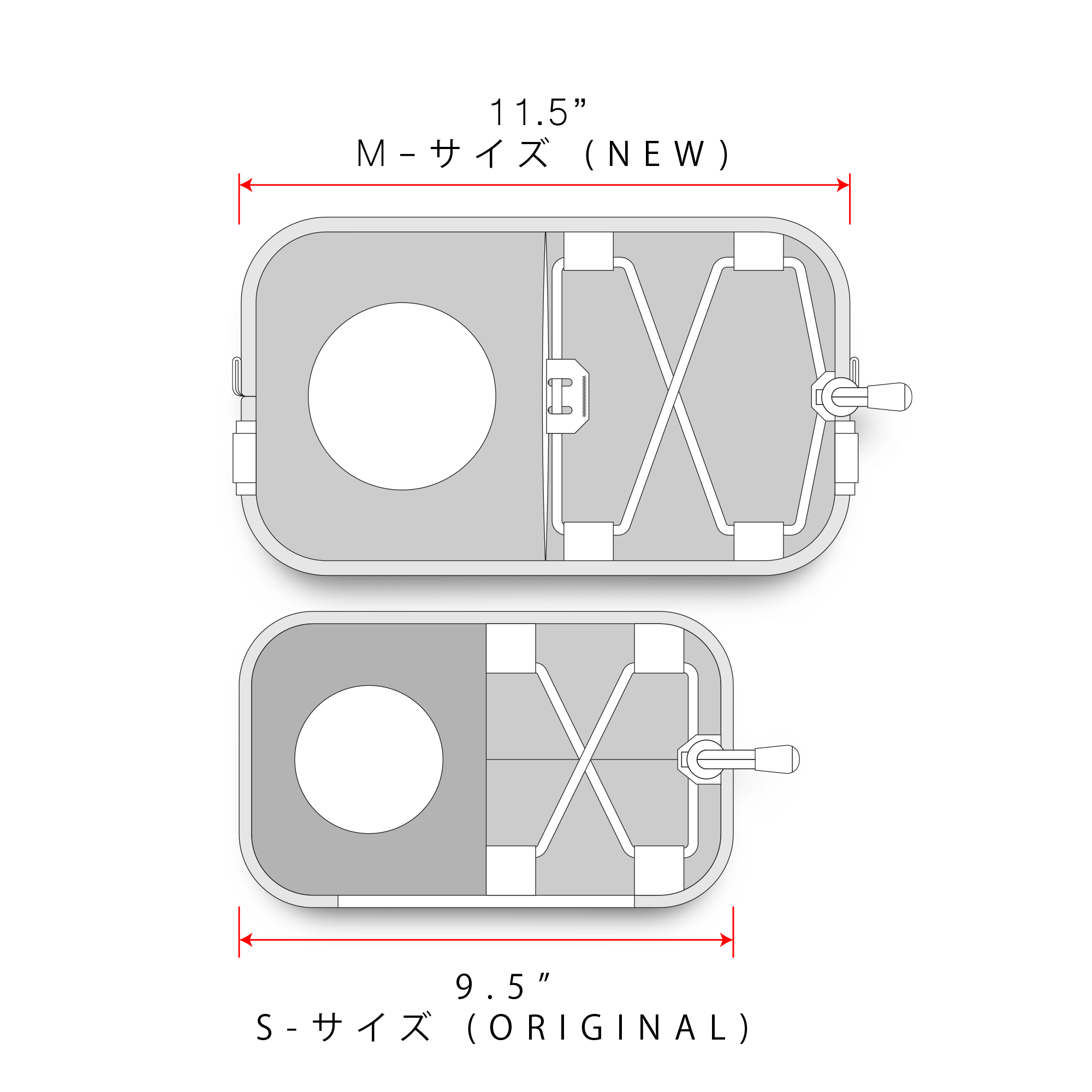 Article 361 - Medium - Full zip - Chest Pack