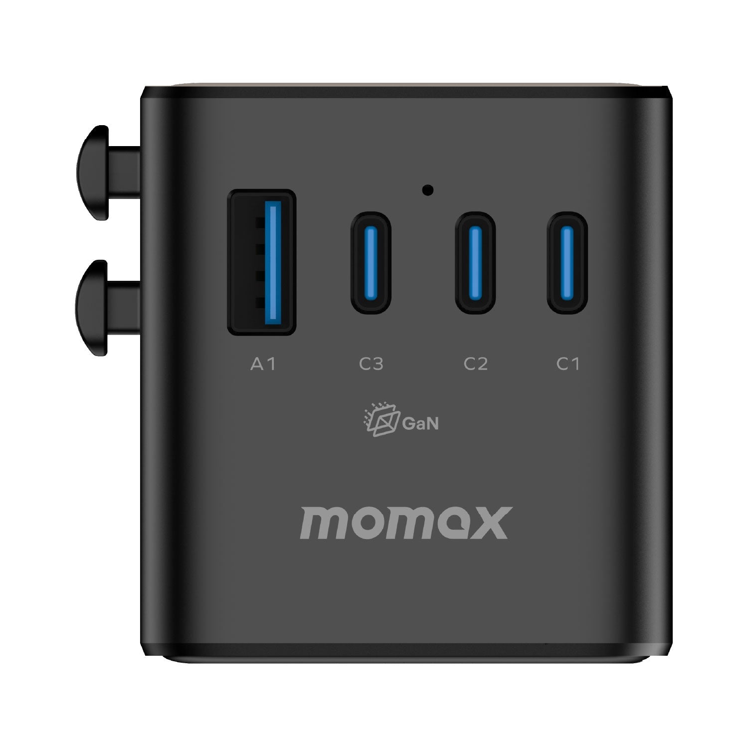 1-World² 205W 7-Port Dual AC Travel Adapter