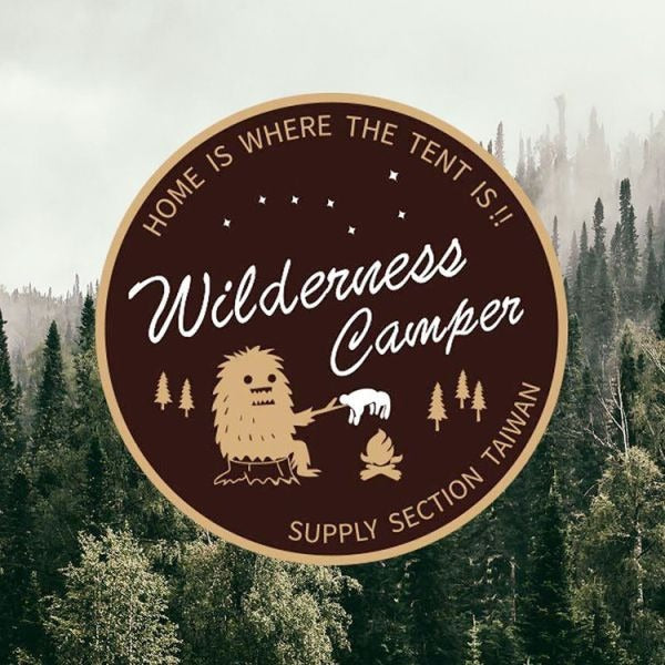 Stay Wild !! Home is where the tent is !! Patch