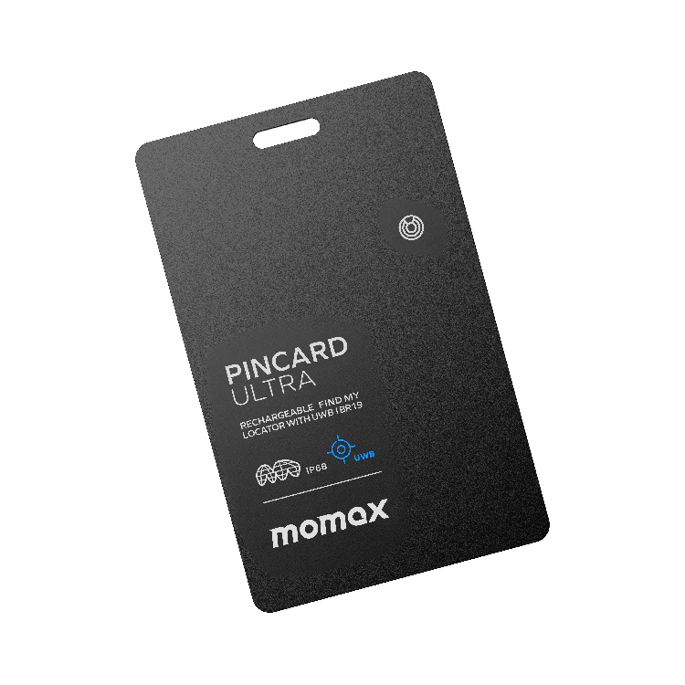 PinCard Rechargeable Find My Locator with UWB
