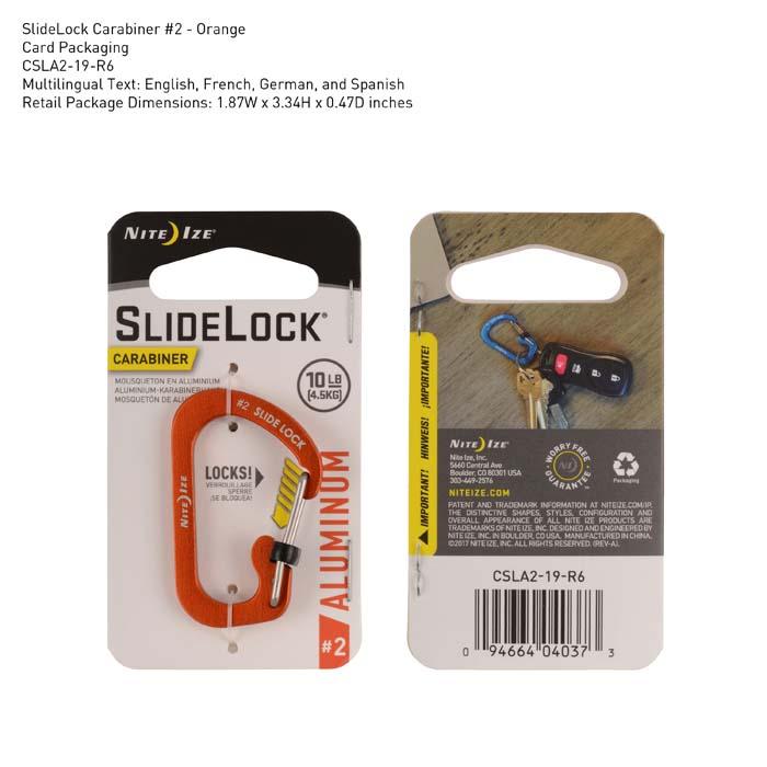 Slidelock® Carabiner