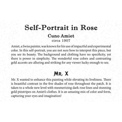 Self Portrait In Rose Patch MR.X Label Patch Suburban.