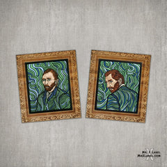 Vincent Van Gogh - Self-Portrait - Revisted Patch MR.X Label Patch Suburban.